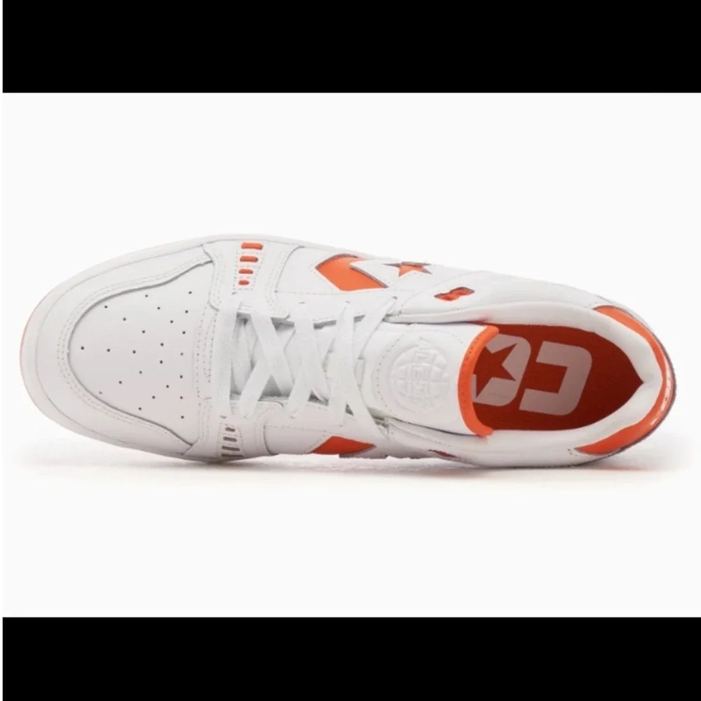 Converse AS-1 Pro Ox White Orange Alexis Sablone Skate Shoes Low Top‎ Men 11
